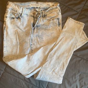 Acid Wash Jeggings - Size 3